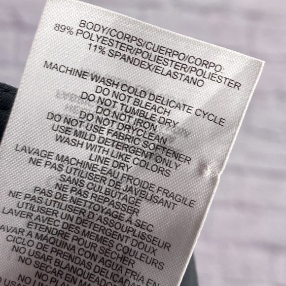 Adidas Large L Black‎ 3 Stripes Cropped Capri Yoga Running Climalite Leggings - Picture 4 of 4